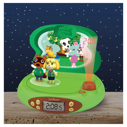 Lexibook 3D budík s projektorem - Animal Crossing