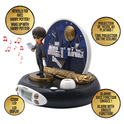 Lexibook 3D budík s projektorem - Harry Potter