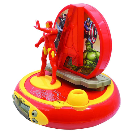 Lexibook 3D budík s projektorem Iron Man - Avengers