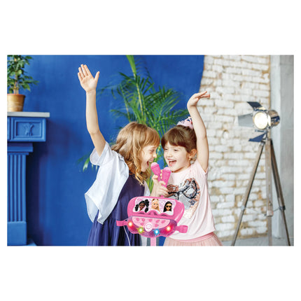 Lexibook Stojan s reproduktorem a 2 mikrofony - Barbie