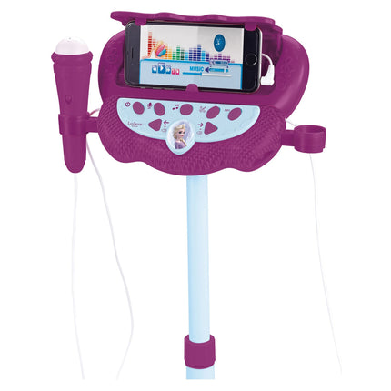 Lexibook Stojan s reproduktorem a 2 mikrofony - Ledové království