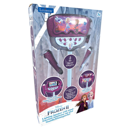 Lexibook Stojan s reproduktorem a 2 mikrofony - Ledové království