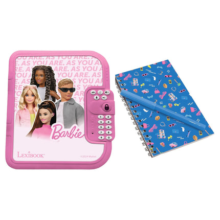 Lexibook Elektronický zápisník Secret Safe - Barbie