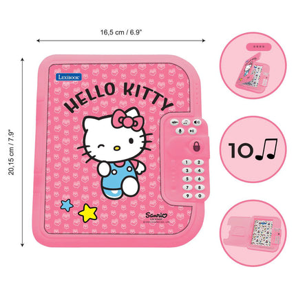 Lexibook Elektronický zápisník Secret Safe - Hello Kitty