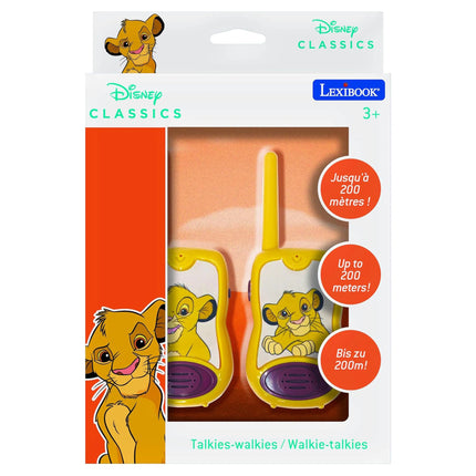 Lexibook Vysílačky s dosahem 200 m Simba - Lví král