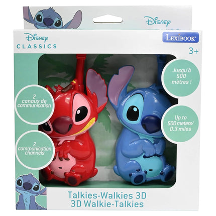Lexibook 3D vysílačky s dosahem 500 m - Disney Stitch