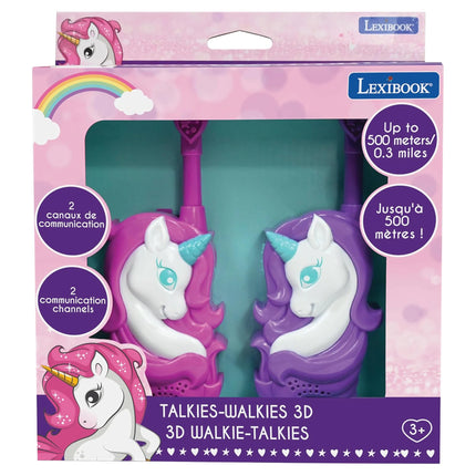 Lexibook 3D vysílačky s dosahem 500 m - Jednorožec