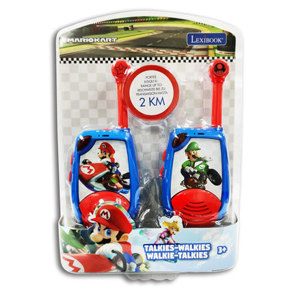 Lexibook Digitální vysílačky s dosahem až 2 km - Mario Kart