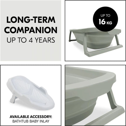 Hauck Vanička skládací Wash N Fold sage