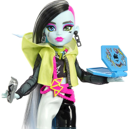Monster High Skulltimate Secrets Panenka neon - Frankie