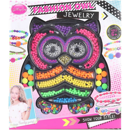 Korálky plastové sovička