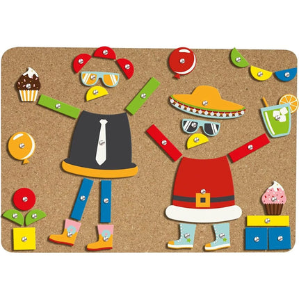 Hra s kladívkem Párty s barevným korkem