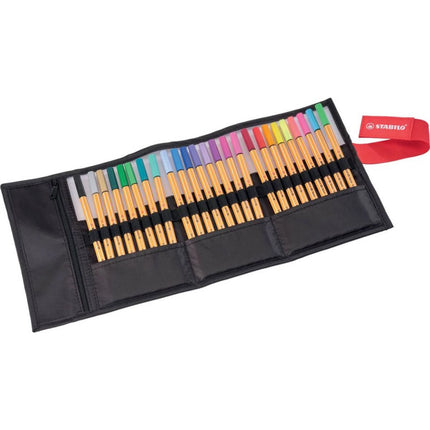 STABILO ARTY Jemný liner Point 88 rollerset 25 ks