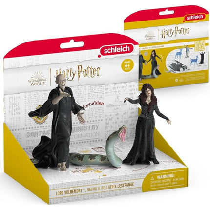 Schleich Lord Voldemort, Nagini a Bellatrix Lestrangeová - Harry Potter