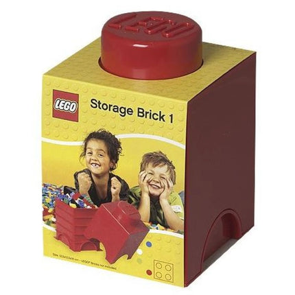 LEGO® Úložný box 12,5 x 12,5 x 18 cm Červený