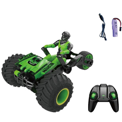 RC tříkolka 2,4 GHz zelená