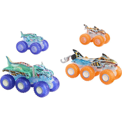 Hot Wheels Monster Trucks Power Smashers Tahač a truck