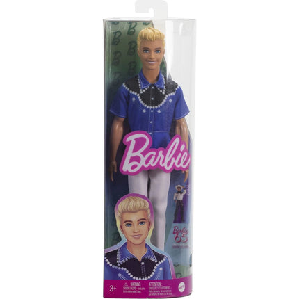 Barbie Model Ken kovbojský obleček HRH25