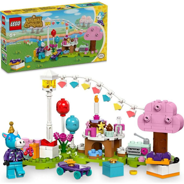 LEGO® Animal Crossing™ 77046 Julian a oslava narozenin