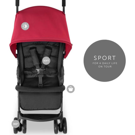 Hauck Sporťák Sport red