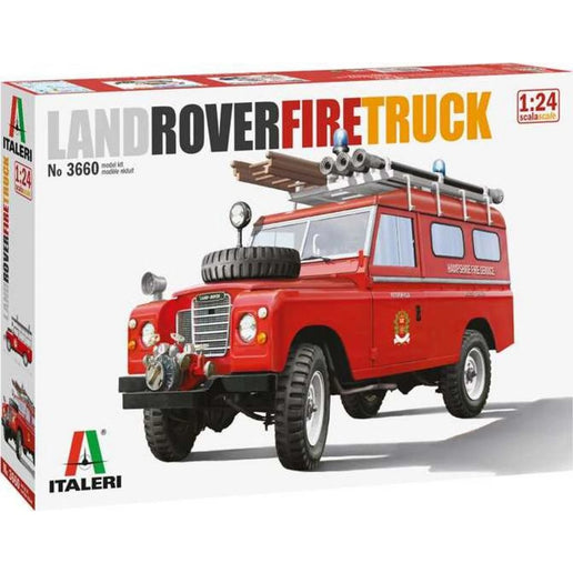 Model Kit auto 3660 Land Rover Fire Truck 1:24