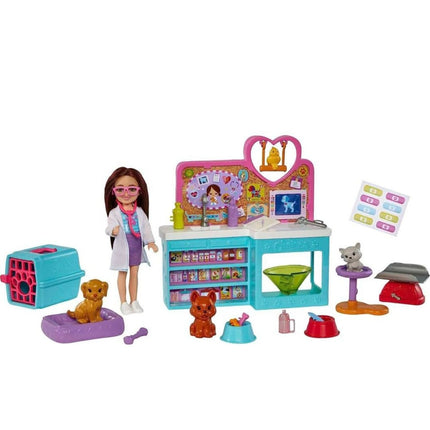 Barbie Chelsea veterinářka Herní set HGT12