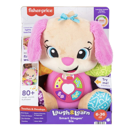 Fisher-Price Smart Stages Puppy mluvící pejskova sestřička (cs, sk, en, hu, pl)
