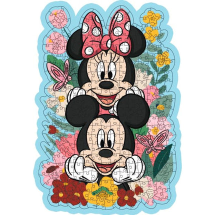 Ravensburger Puzzle: Dřevěné puzzle Disney: Mickey a Minnie 300 dílků