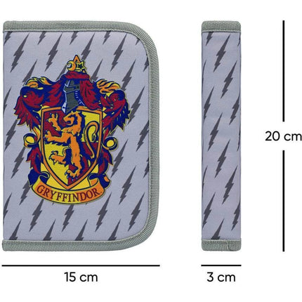 Školní penál jednopatrový Nebelvír - Harry Potter