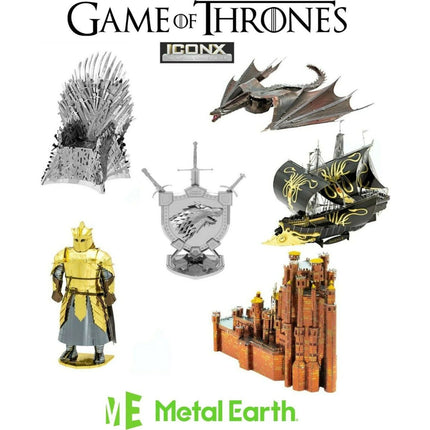 Metal Earth 3D puzzle Hra o trůny: Drogon (ICONX) 56 ks
