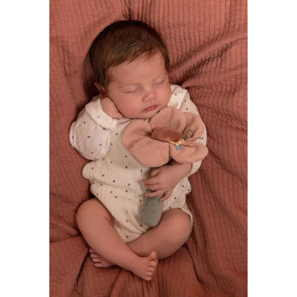 Chrasticí kytička růžová Květiny a motýli