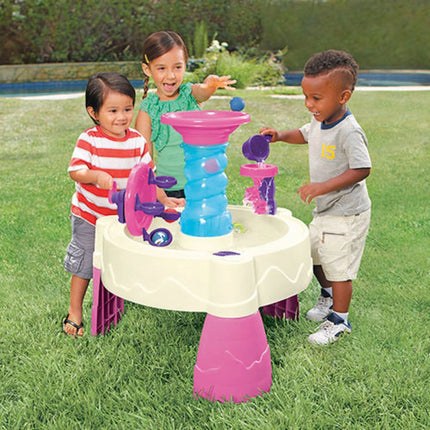 Spirálovitý vodní stůl růžový