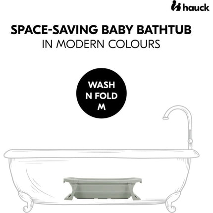 Hauck Vanička skládací Wash N Fold sage