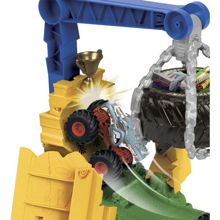 Hot Wheels Monster Trucks Aréna Výzva pro Rhinomita herní set