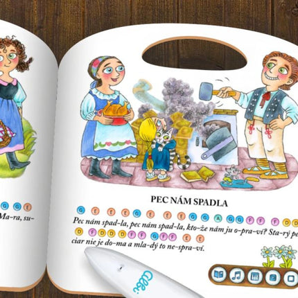 Kúzelné čítanie Kniha Spievanky (slovenské vydanie)