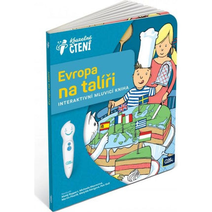 Kouzelné čtení Kniha Evropa na talíři