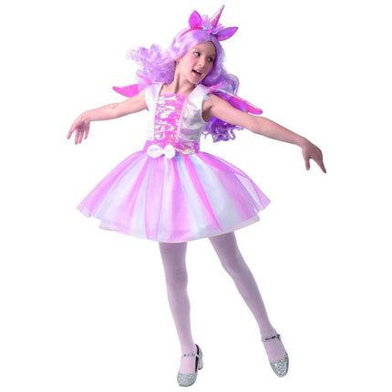 Dětský karnevalový kostým Jednorožec s křídly 110 - 120 cm