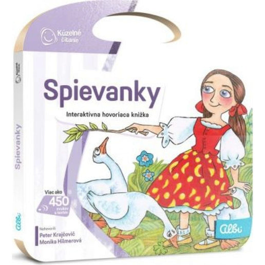 Kúzelné čítanie Kniha Spievanky (slovenské vydanie)