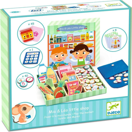 Djeco Malý obchod Mia a Leo