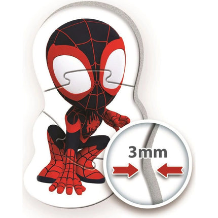 Moje první puzzle 3, 6, 9 a 12 dílků Spidey Marvel - Spidey a jeho úžasní přátelé