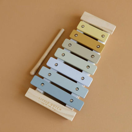 Xylofon dřevěný Blue