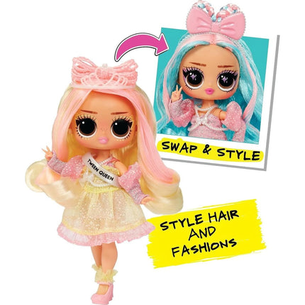 LOL Surprise Swap Tweens panenka a mini Tweens česací hlava - Winnie