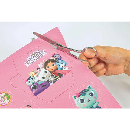 Rámeček s korálky Gábinin kouzelný domek