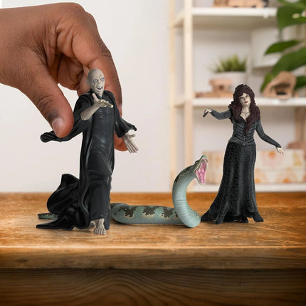 Schleich Lord Voldemort, Nagini a Bellatrix Lestrangeová - Harry Potter