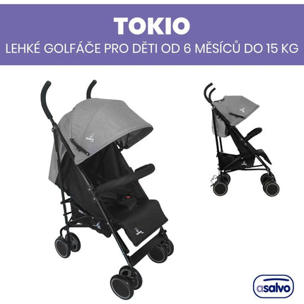 Asalvo Golfáč Tokio 6 m - 15 kg anthracite