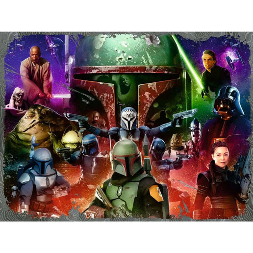 Ravensburger Puzzle: Star Wars: Boba Fett: Lovec odměn 1500 dílků