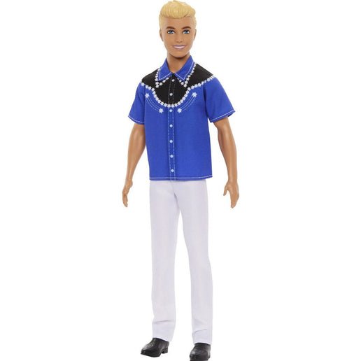 Barbie Model Ken kovbojský obleček HRH25