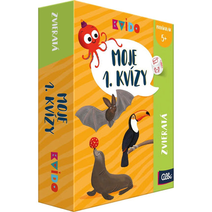Kvído Moje prvé kvízy Zvieratá (slovenské vydanie)