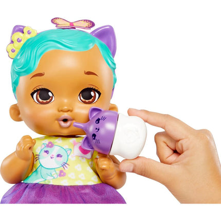 My Garden Baby™ Miminko modro-fialové koťátko