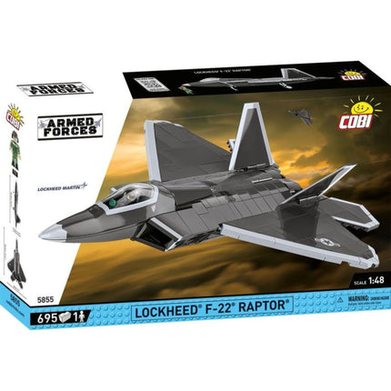 Cobi 5855 Lockheed F-22 Raptor 695 dílků